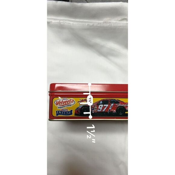 BLK) Kurt Busch NASCAR #97‎ Tin Kraft Velveeta Cheese Sam Bass Collectors Series - Picture 12 of 12